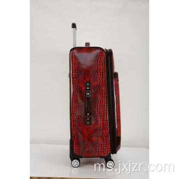 PU Kulit 360 Degree Wheels Luggage Luggage